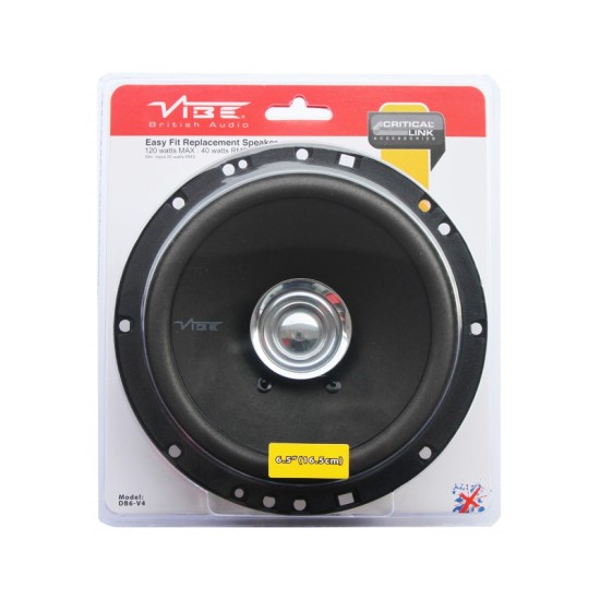 VIBE AUDIO 1200W アンプ内蔵ウーファー VA-FT12A-F6 Vibe Audio - DB6-V4